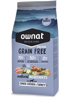 PRIME GRAIN FREE SENIOR CHICKEN & TURKEY 