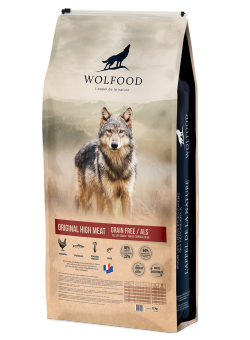 Wolfood chiens  Aliments et accessoires haut de gamme