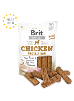 Image CHICKEN WITH INSECT PROTEIN BAR sachet de 80 g