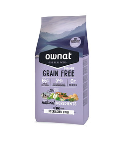 Image produit PRIME GRAIN FREE STERILIZED FISH - pour chat