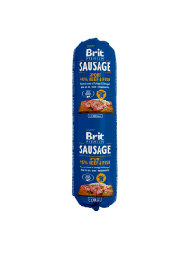 Image produit Brit Premium Sausage Sport – Beef & Fish